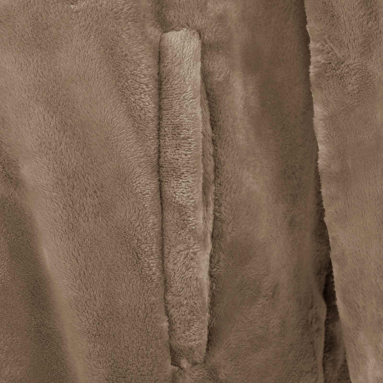 Decken-Hoodie Kamel M Flanell
