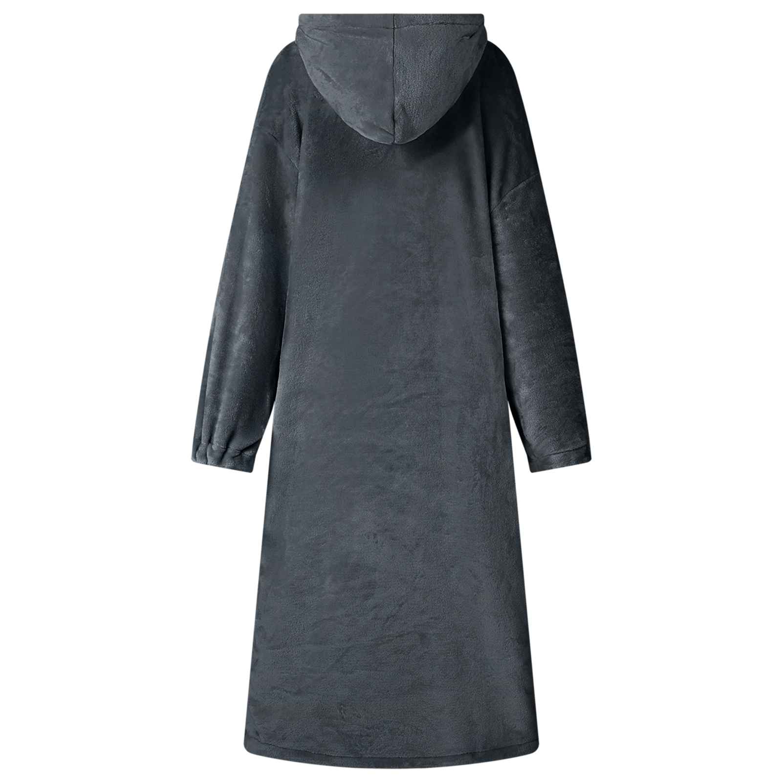 Decken-Hoodie Marineblau S Flanell