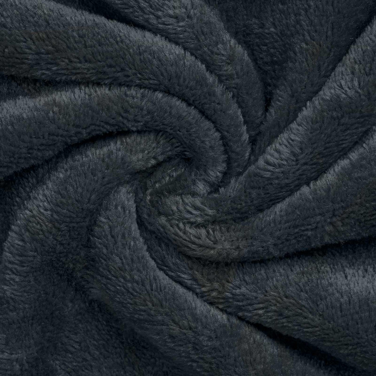 Decken-Hoodie Marineblau M Flanell