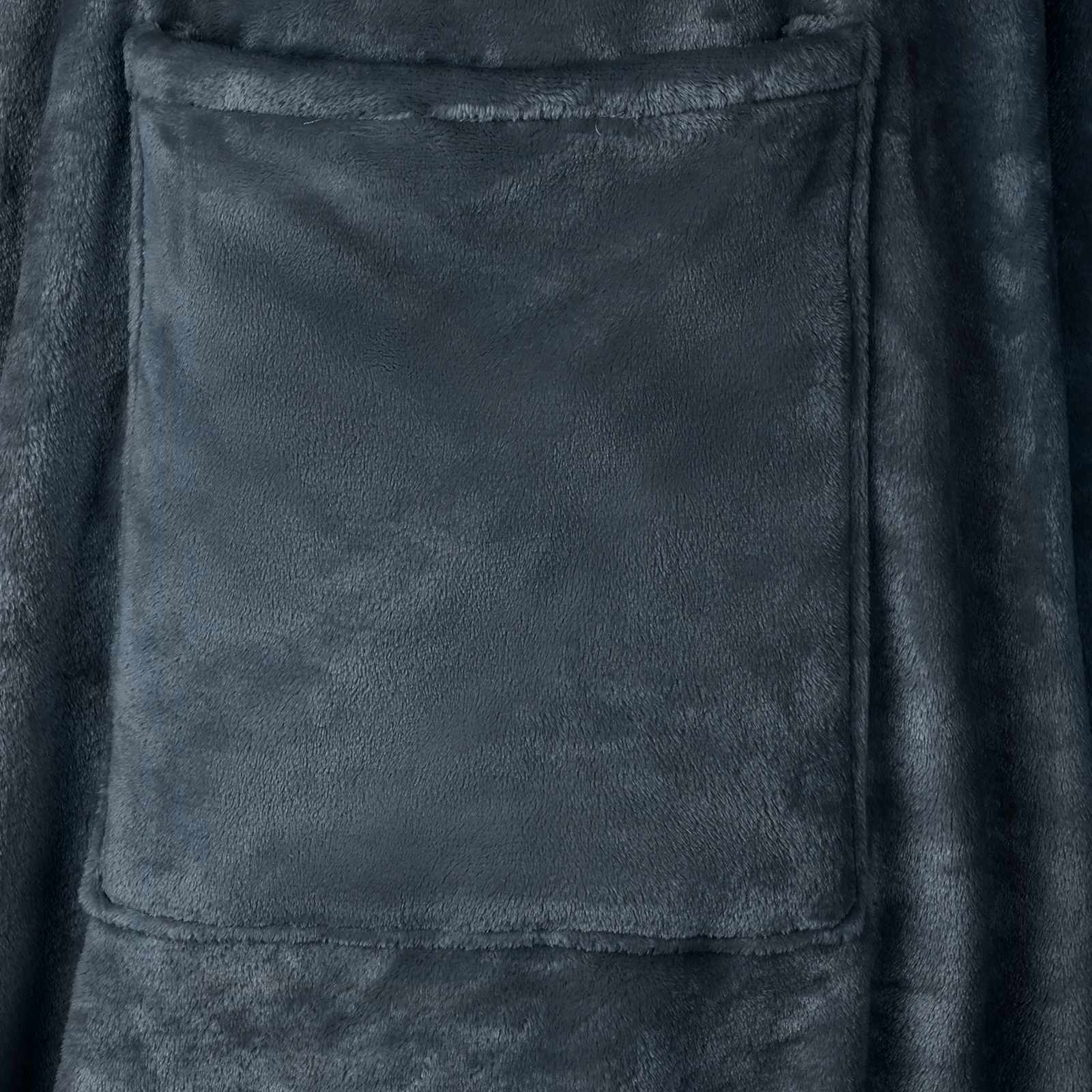 Decken-Hoodie Marineblau F Flanell