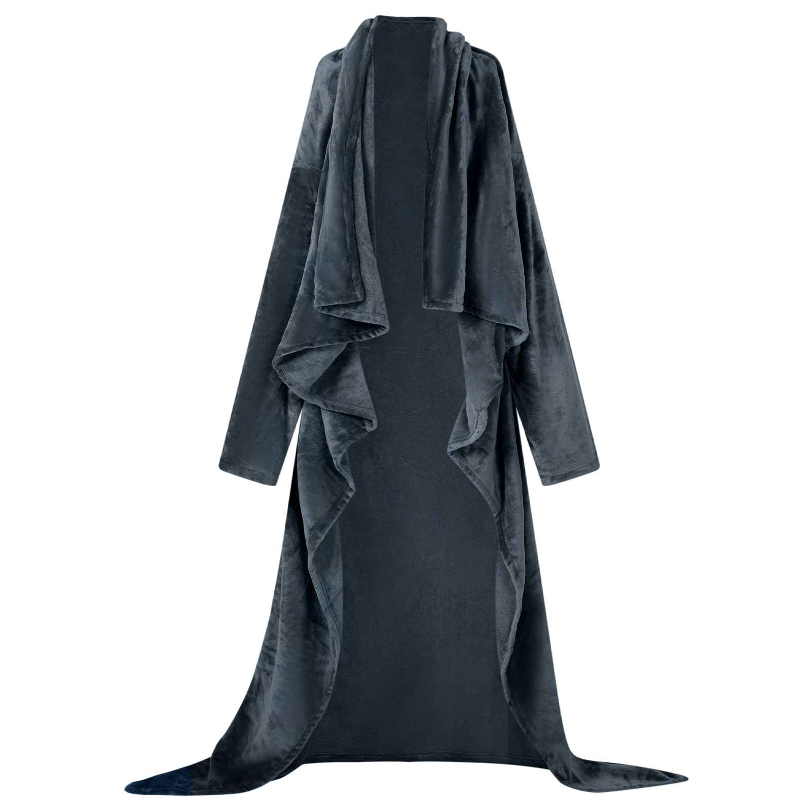 Decken-Hoodie Marineblau F Flanell
