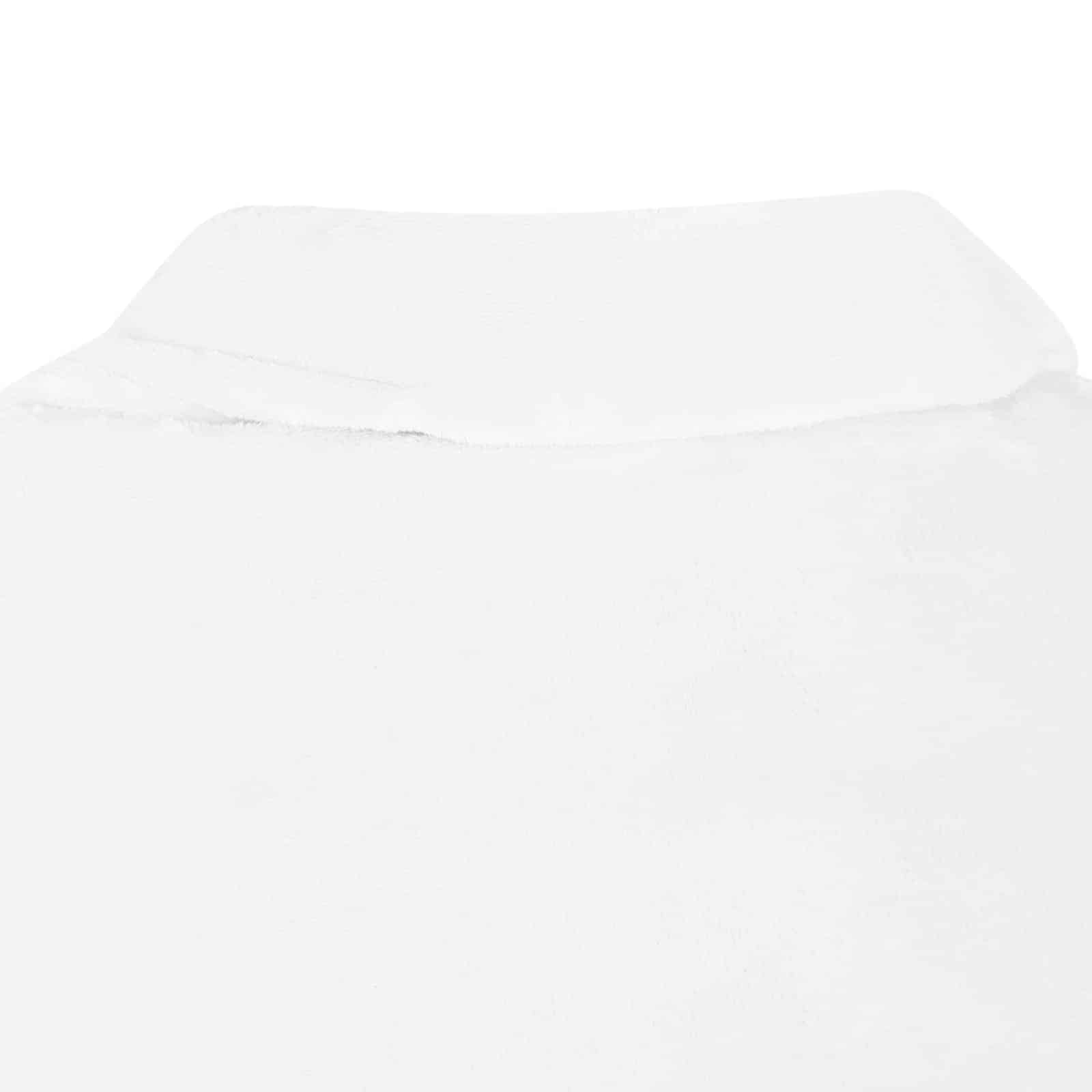 Decken-Hoodie Weiß F Flanell