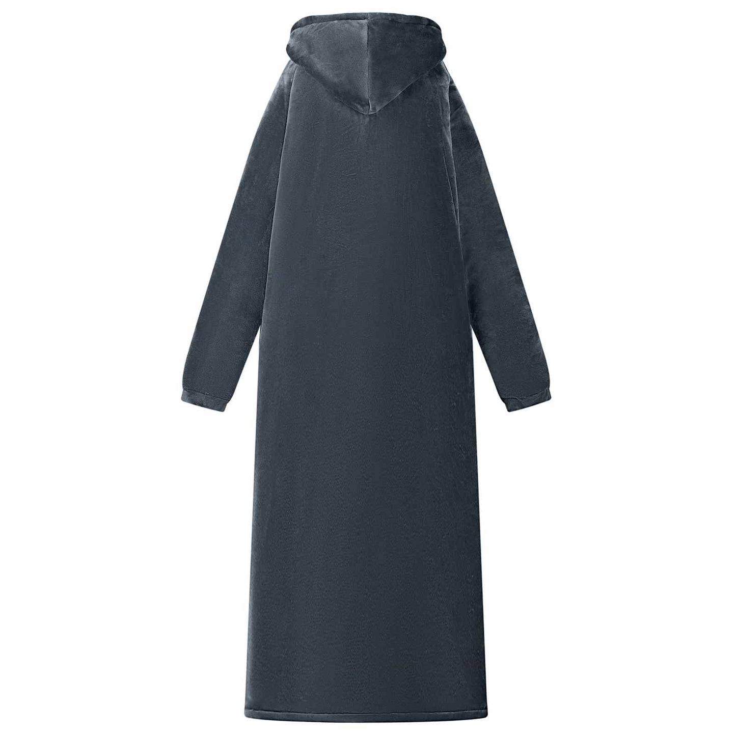 Decken-Hoodie Marineblau M Fleece und Flanell