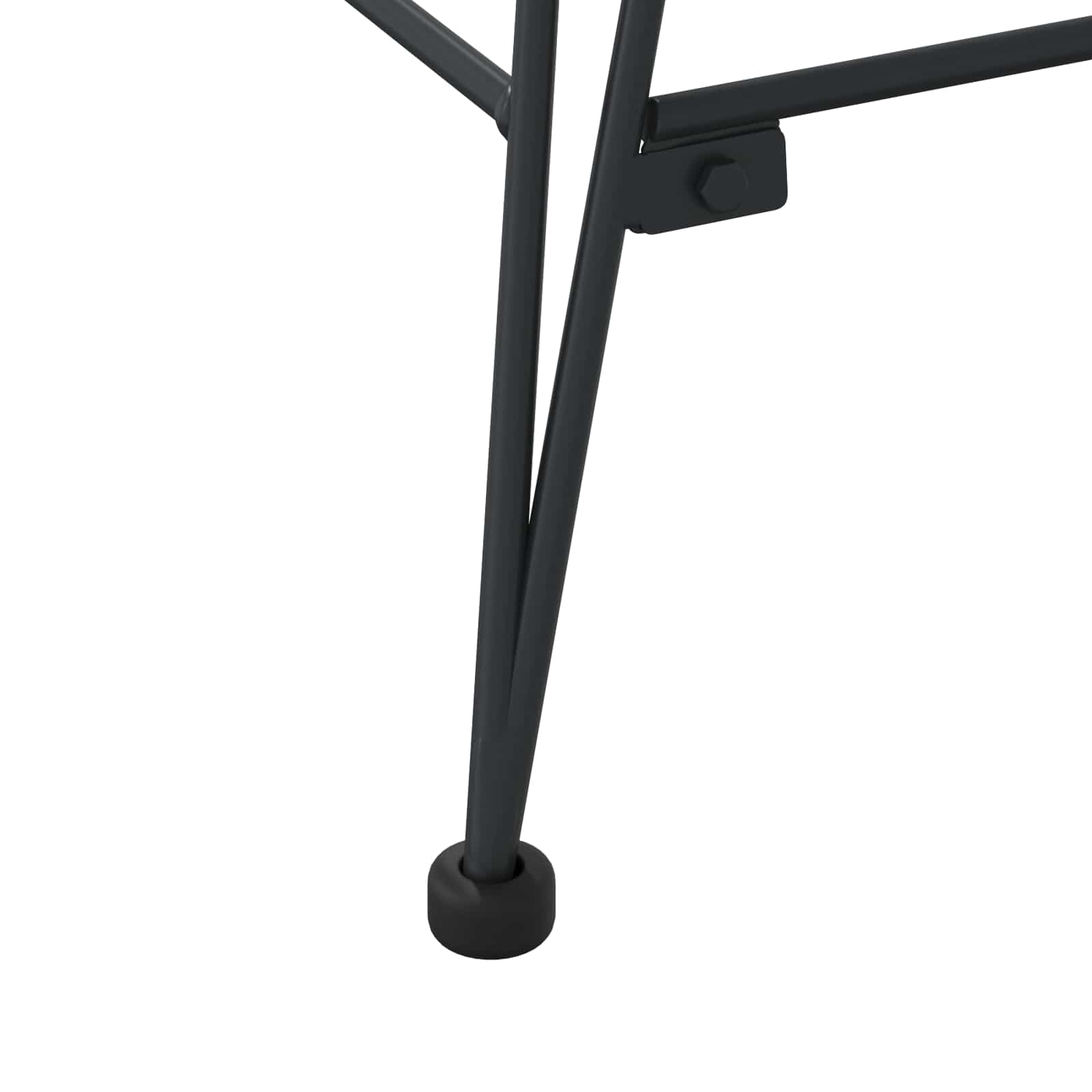 Esszimmerstuhl 2 stk. Rattan und Eisen Natur