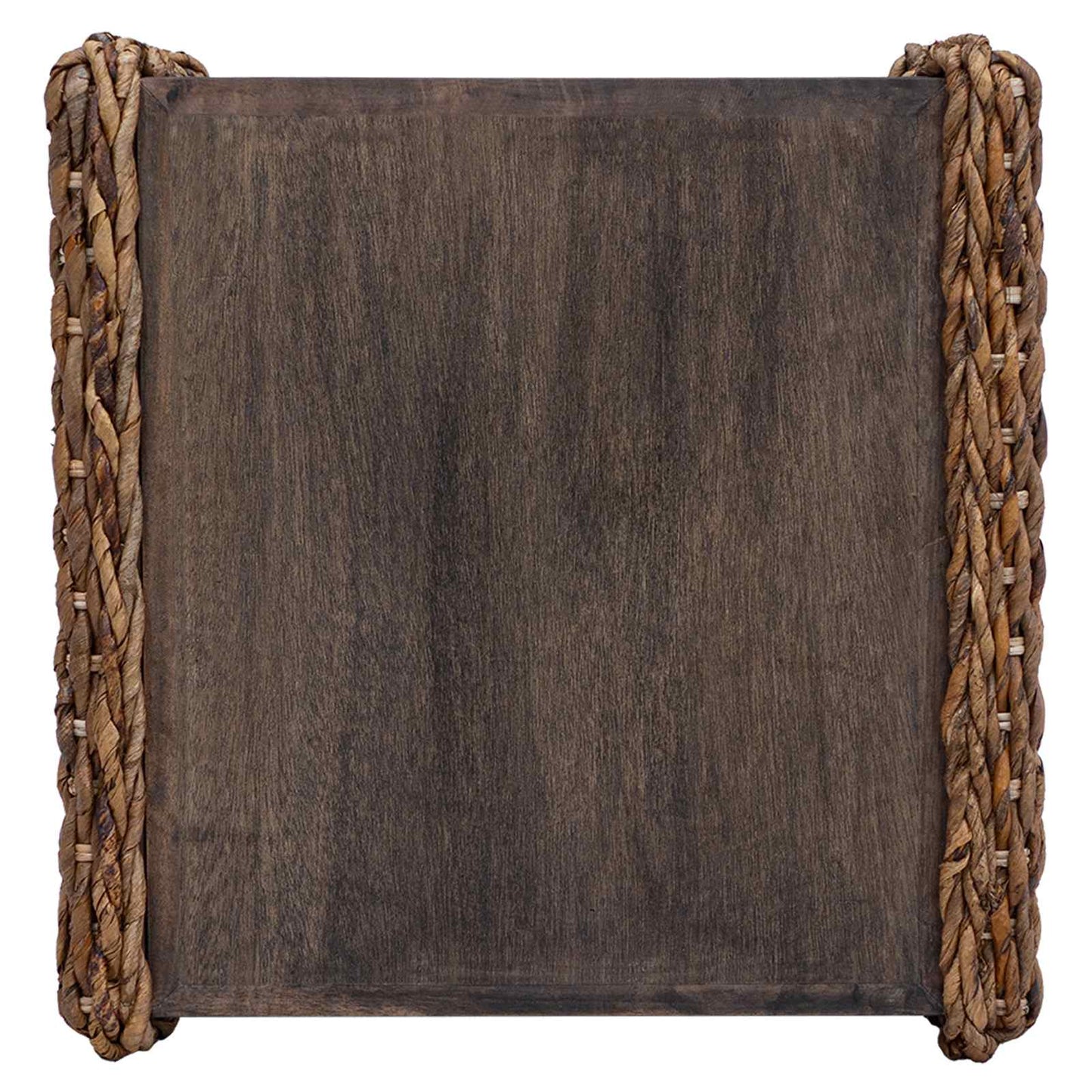 Couchtisch Natur 45 x 45 x 45 cm Massives Mahagoni Holz