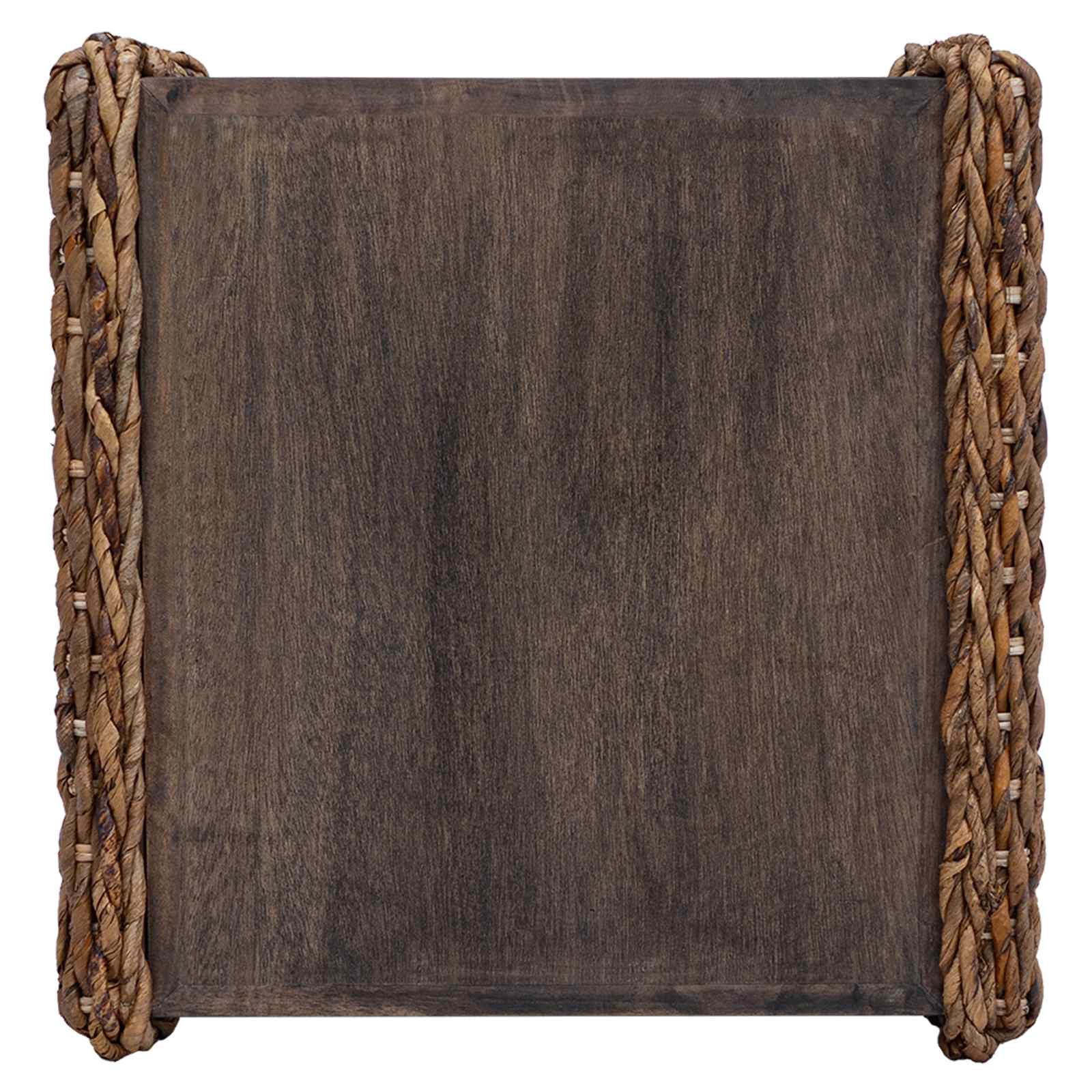 Couchtisch Natur 45 x 45 x 45 cm Massives Mahagoni Holz