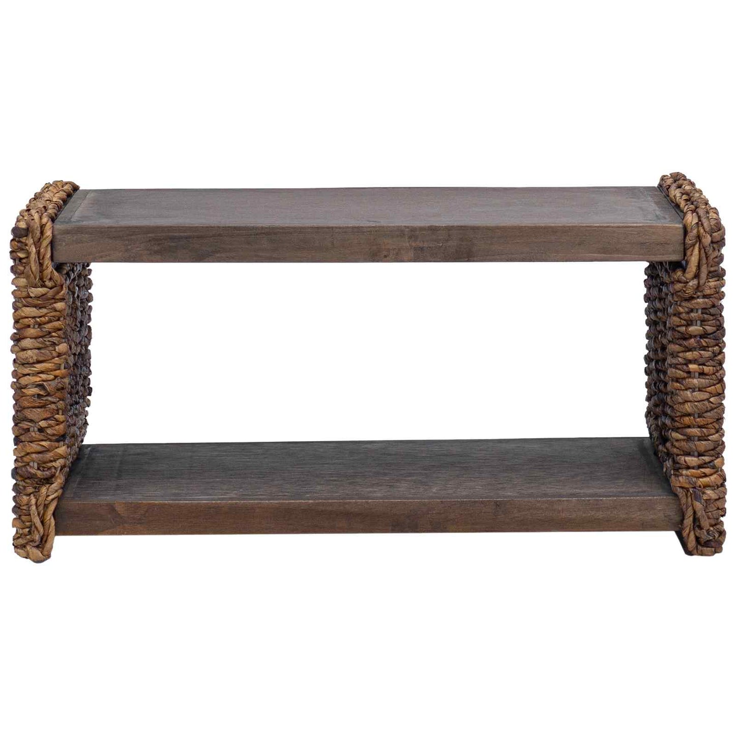 Couchtisch Natur 70 x 35 x 35 cm Massives Mahagoni Holz