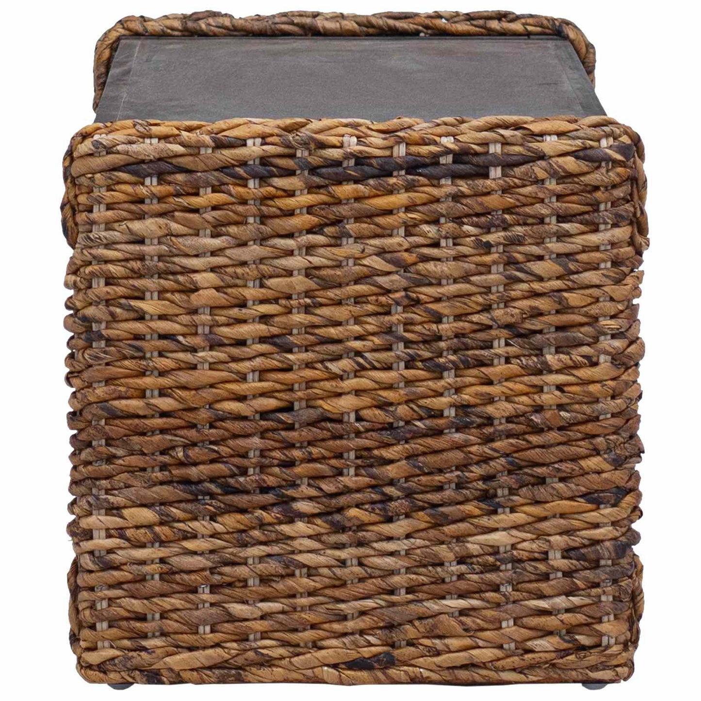Couchtisch Natur 70 x 35 x 35 cm Massives Mahagoni Holz