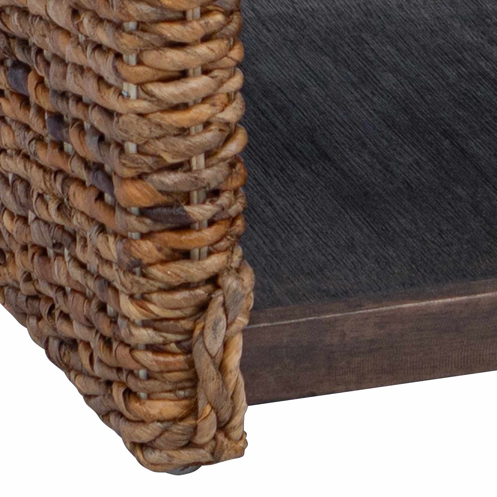 Couchtisch Natur 90 x 45 x 35 cm Massives Mahagoni Holz