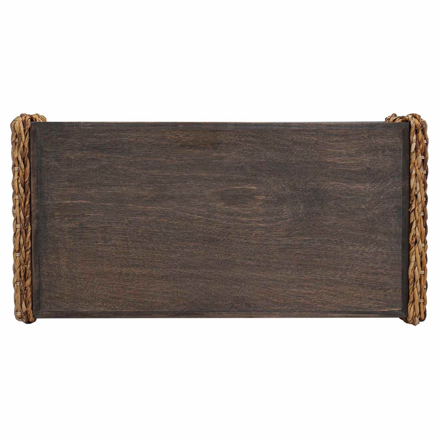 Couchtisch Natur 90 x 45 x 35 cm Massives Mahagoni Holz