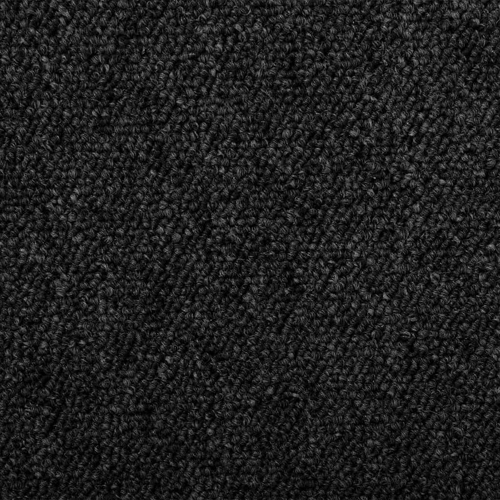 Teppichläufer Anthrazit 80 x 500 cm 100% Polypropylen
