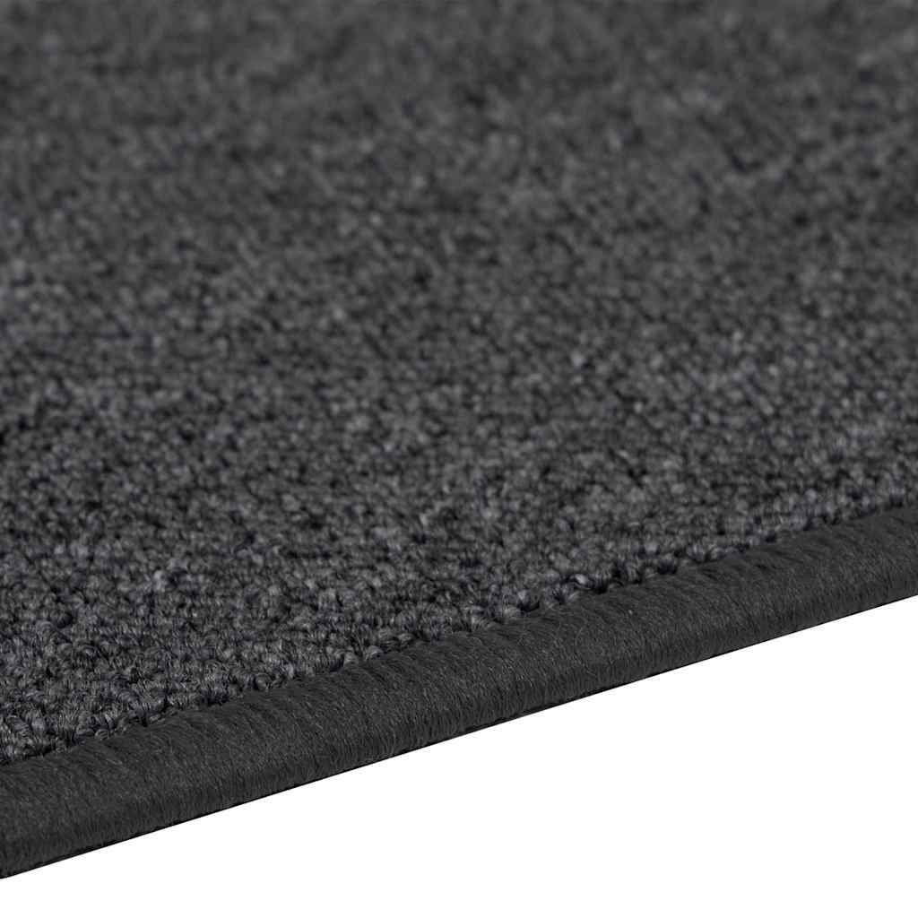Teppichläufer Dunkelgrau 100 x 150 cm 100% Polypropylen