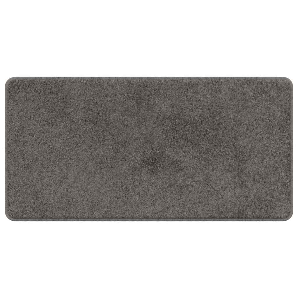 Teppichläufer Grau 50 x 100 cm 100% Polypropylen Tuft