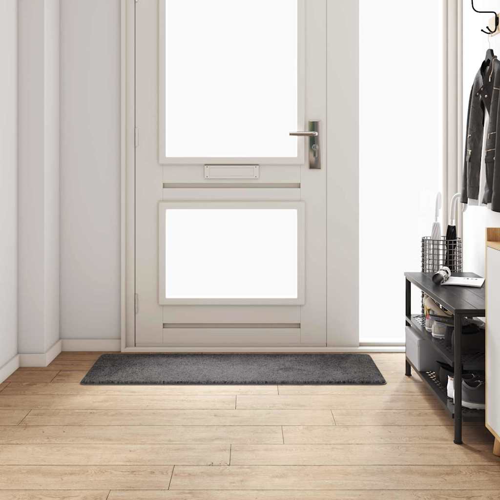 Teppichläufer Grau 50 x 150 cm 100% Polypropylen Tuft