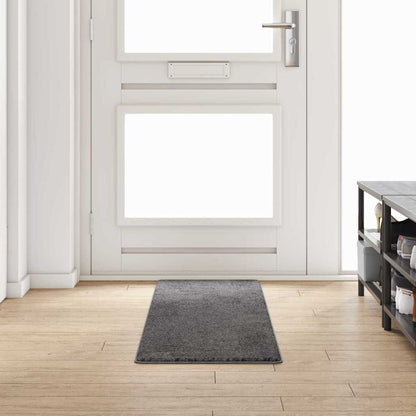 Teppichläufer Grau 50 x 200 cm 100% Polypropylen Tuft