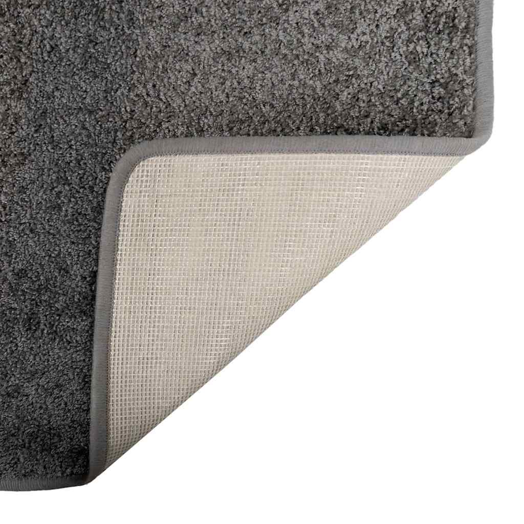 Teppichläufer Grau 80 x 200 cm 100% Polypropylen Tuft