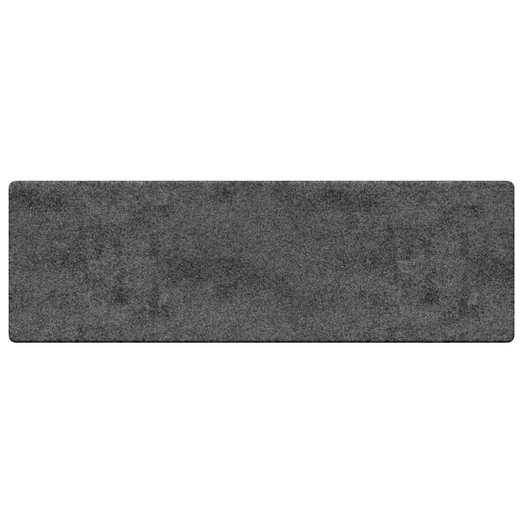 Teppichläufer Grau 80 x 400 cm 100% Polypropylen Tuft
