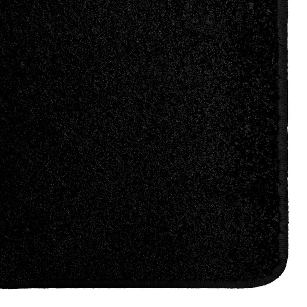 Teppichläufer Schwarz 50 x 150 cm 100% Polypropylen Tuft