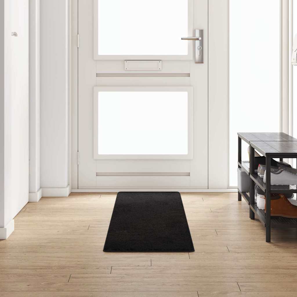 Teppichläufer Schwarz 50 x 250 cm 100% Polypropylen Tuft