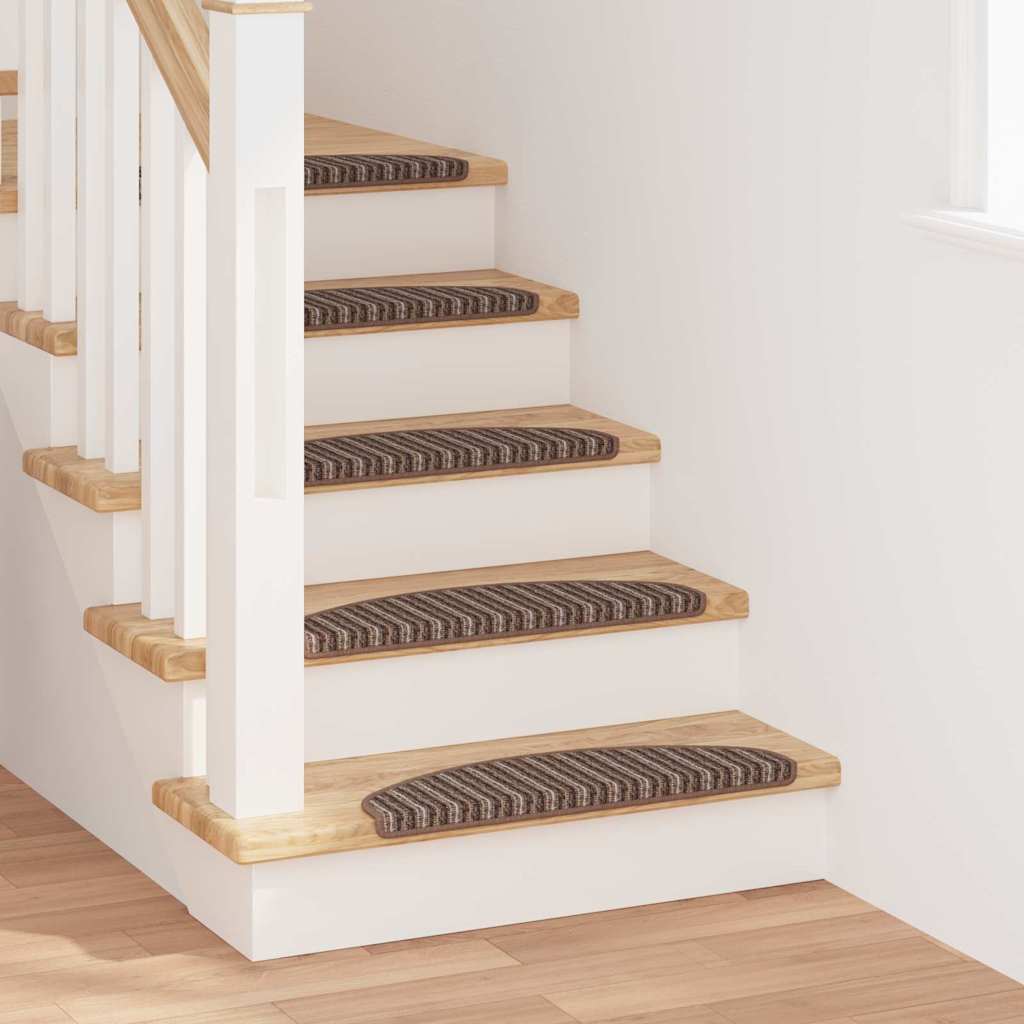 Selbstklebende Stufenmatten 15 stk. 65 x 21 x 4 cm Non-Slip