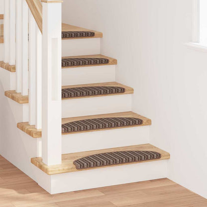 Selbstklebende Stufenmatten 15 stk. 65 x 21 x 4 cm Non-Slip