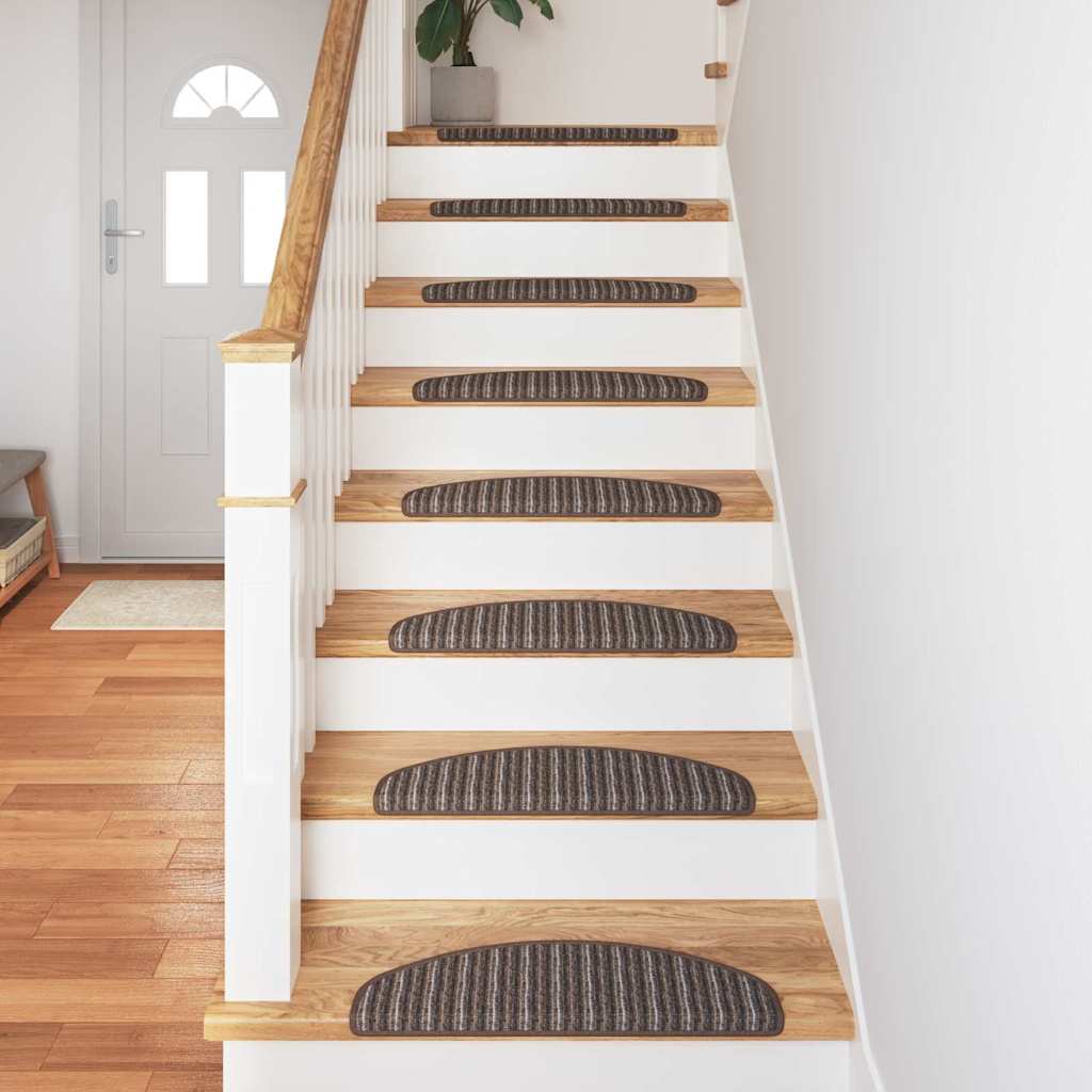 Selbstklebende Stufenmatten 15 stk. 65 x 21 x 4 cm Non-Slip