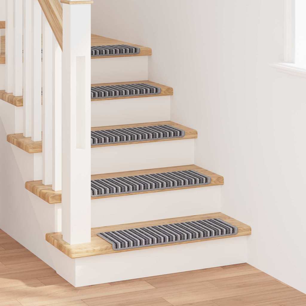 Selbstklebende Stufenmatten 15 stk. 65 x 21 x 4 cm Non-Slip
