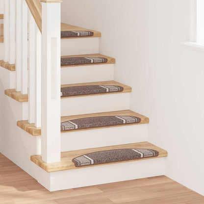 Selbstklebende Stufenmatten 15 stk. 65 x 21 x 4 cm Non-Slip