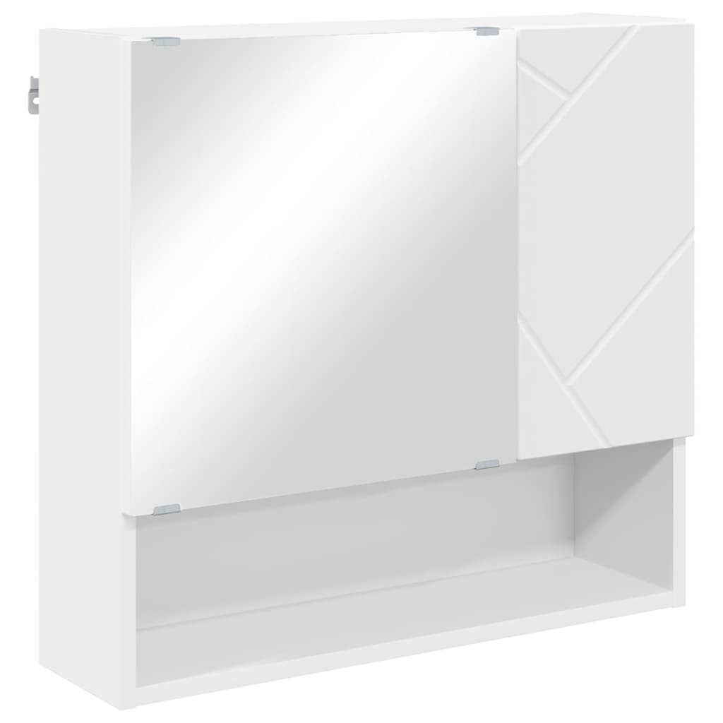 Badezimmermöbel-Set 2 stk. Weiß 61 x 35 x 64 cm