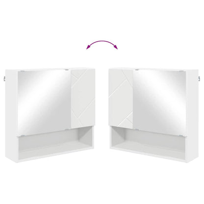 Badezimmermöbel-Set 3 stk. Weiß 61 x 35 x 64 cm