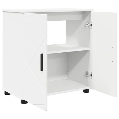 Badezimmermöbel-Set 3 stk. Weiß 61 x 35 x 64 cm