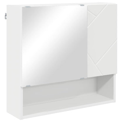 Badezimmermöbel-Set 4 Stk. Weiß 61 x 35 x 64 cm