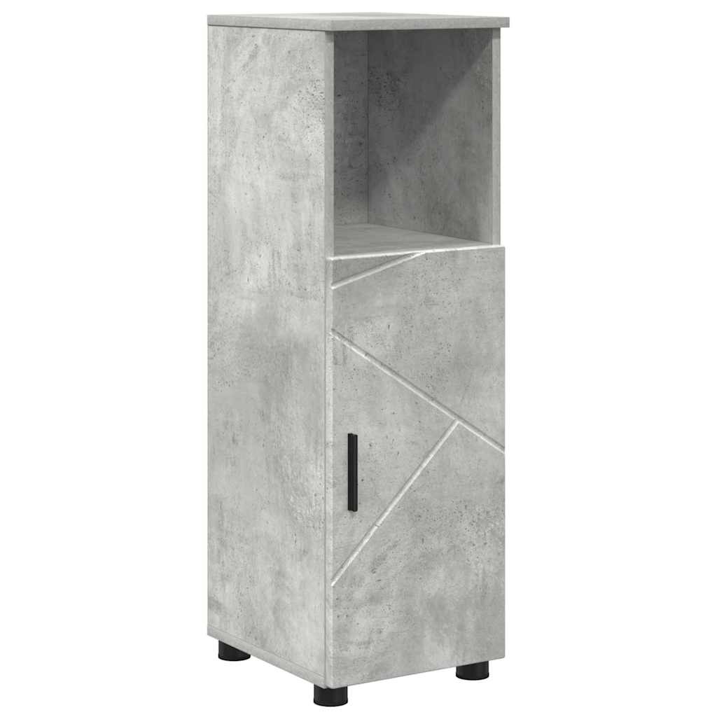 Badezimmermöbel-Set 5 stk. Beton Grau 61 x 35 x 64 cm