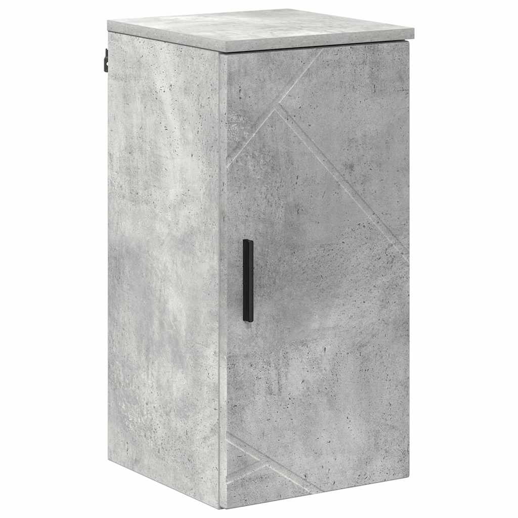 Badezimmermöbel-Set 5 stk. Beton Grau 61 x 35 x 64 cm