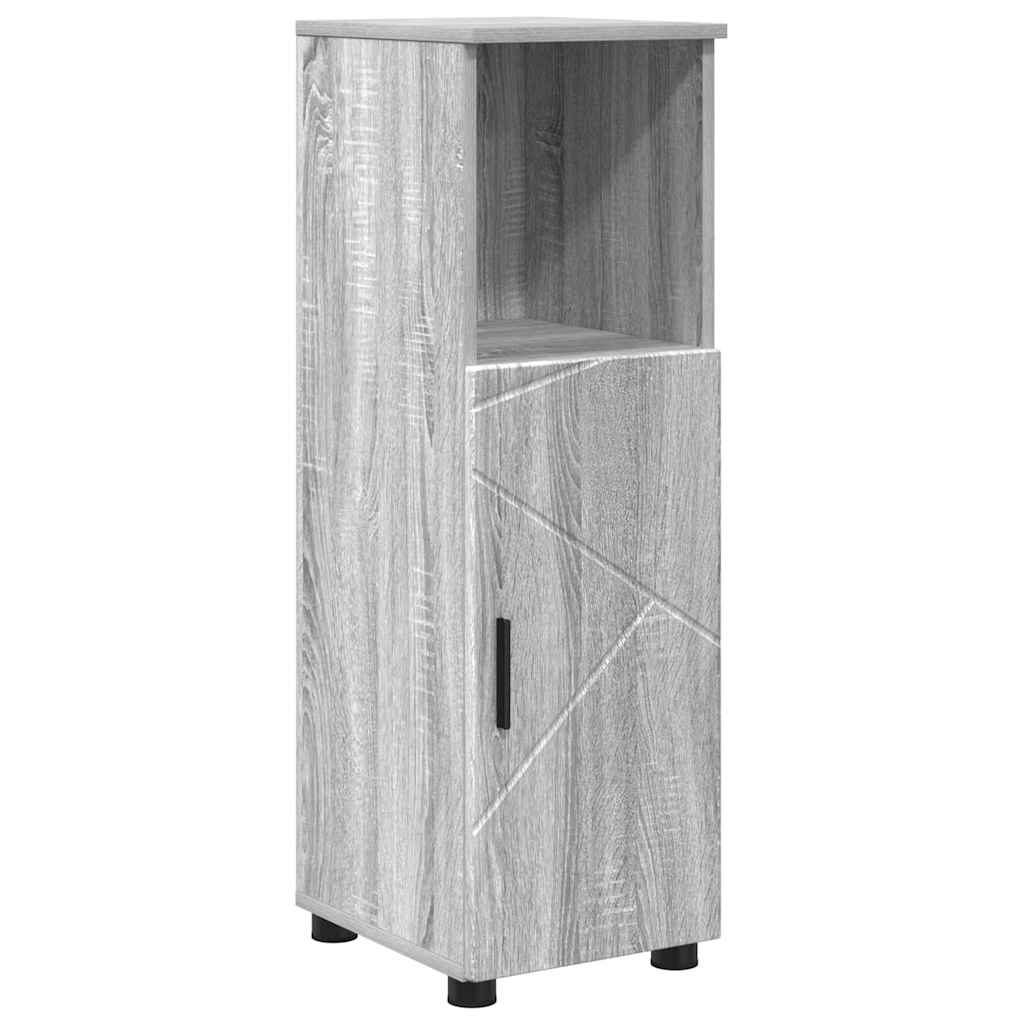 Badezimmermöbel-Set 5 stk. Graues Sonoma 61 x 35 x 64 cm