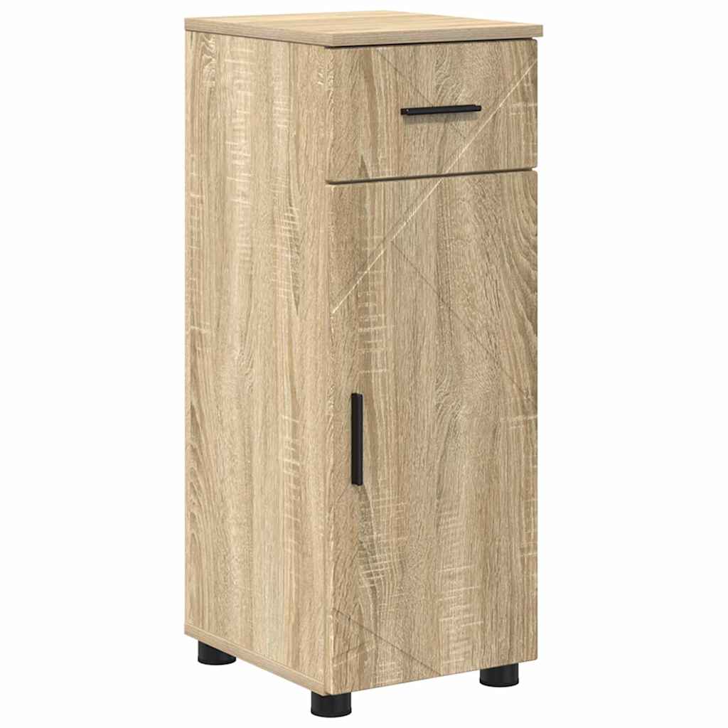 Badezimmermöbel-Set 5 stk. Sonoma-Eiche 61 x 35 x 64 cm