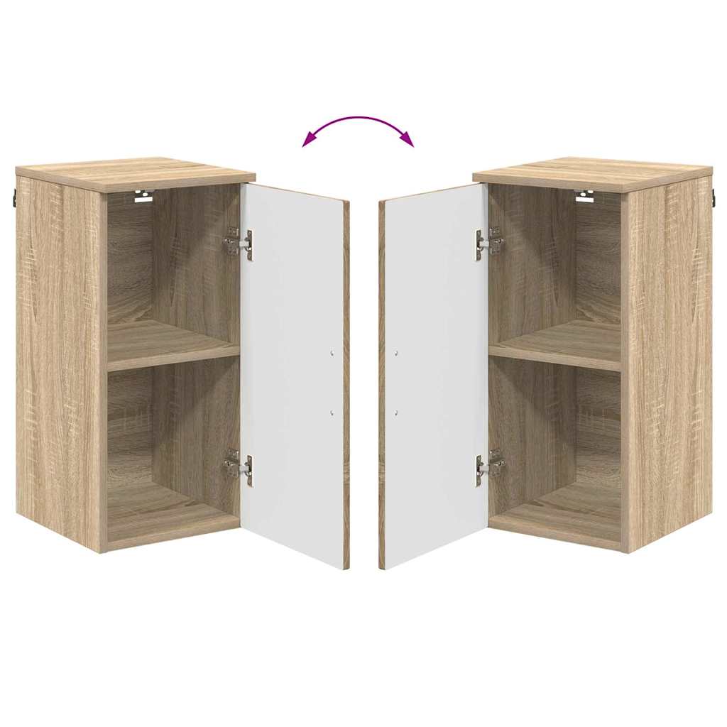 Badezimmermöbel-Set 5 stk. Sonoma-Eiche 61 x 35 x 64 cm