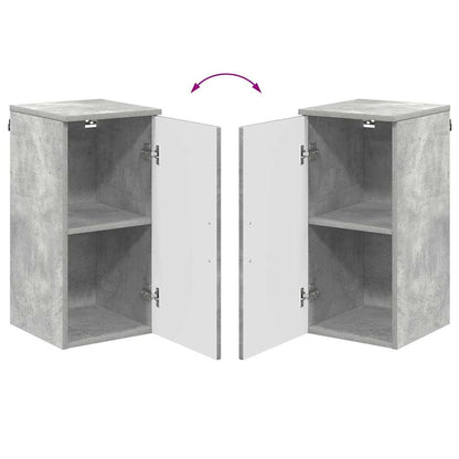 Badezimmermöbel-Set 5 stk. Betongrau 61 x 35 x 64 cm