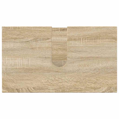 Badezimmermöbel-Set 4 stk. Sonoma-Eiche 61 x 35 x 64 cm