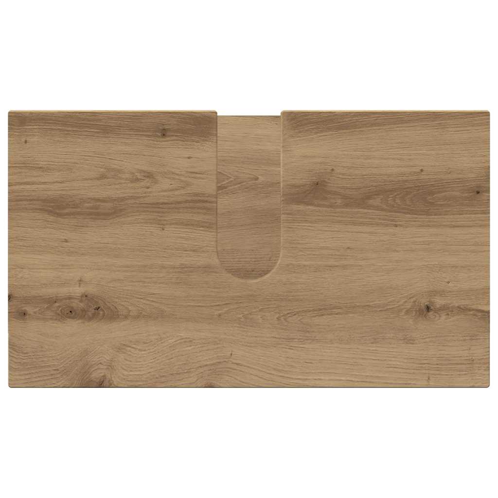 Badezimmermöbel-Set 4 Stk. Artisan-Eiche 61 x 35 x 64 cm