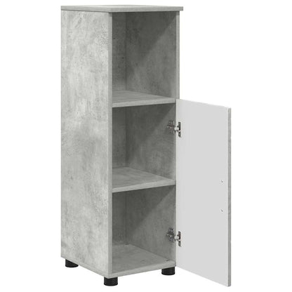 Badezimmermöbel-Set 3 stk. Beton Grau 76,5 x 35 x 64 cm