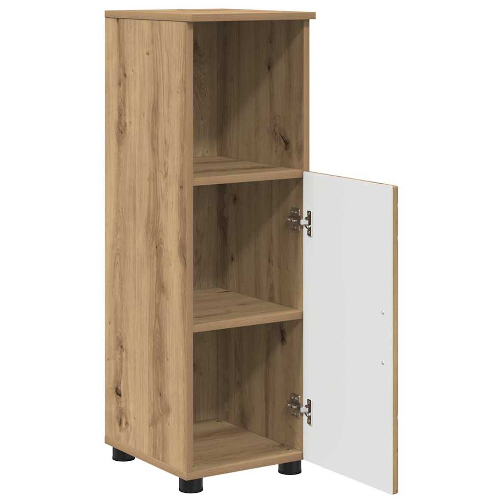 Badezimmermöbel-Set 3 Stk. Artisan-Eiche 76,5 x 35 x 64 cm