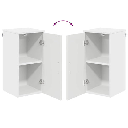 Badezimmermöbel-Set 5 stk. Weiß 35 x 30 x 192 cm