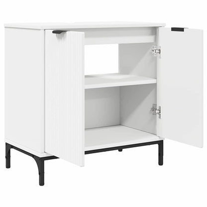Badezimmermöbel-Set 2 stk. Weiß 39,5 x 36 x 88 cm