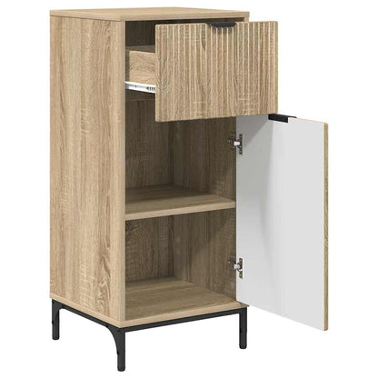 Badezimmermöbel-Set 2 stk. Sonoma-Eiche 39,5 x 36 x 88 cm