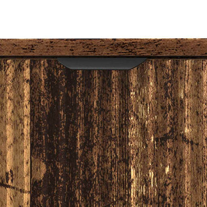 Badezimmermöbel-Set 2 stk. Altholz 39,5 x 36 x 88 cm