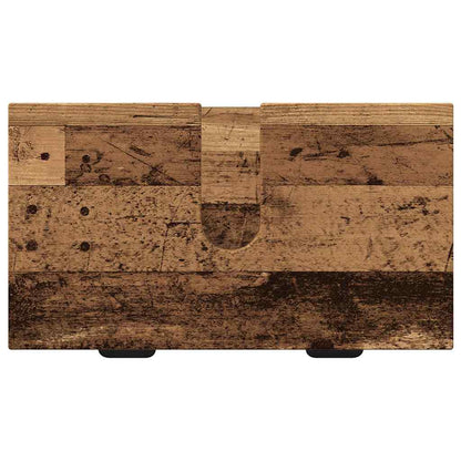 Badezimmermöbel-Set 2 stk. Altholz 39,5 x 36 x 88 cm