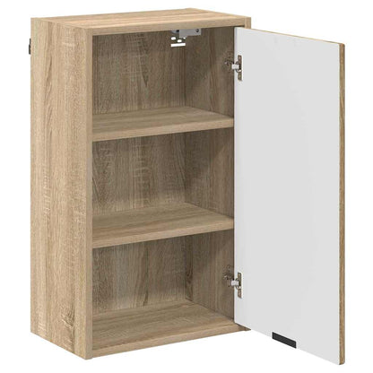 Badezimmermöbel-Set 3 stk. Sonoma-Eiche 39,5 x 36 x 88 cm
