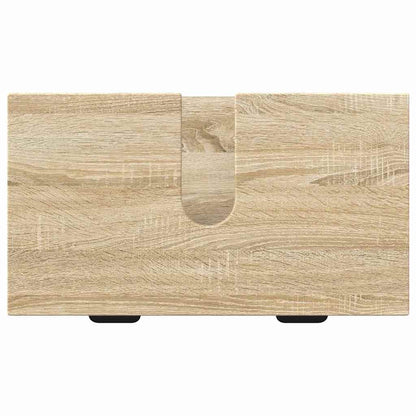Badezimmermöbel-Set 3 stk. Sonoma-Eiche 39,5 x 36 x 88 cm