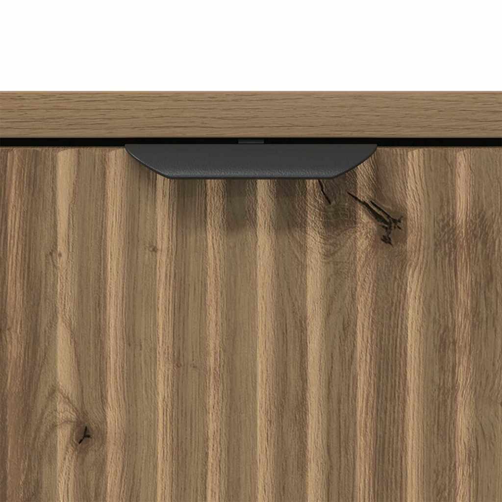Badezimmermöbel-Set 3 Stk. Artisan-Eiche 39,5 x 36 x 88 cm